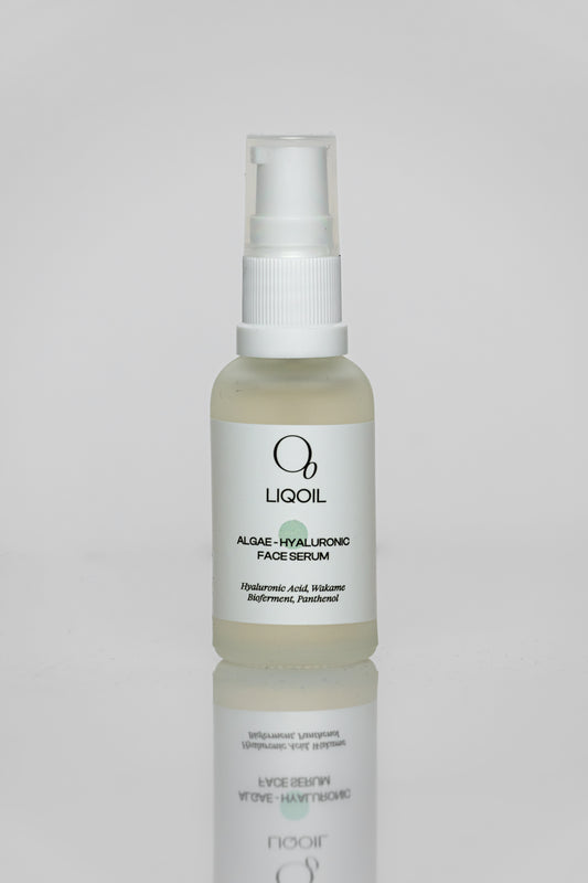 Algae-hyaluronic face serum