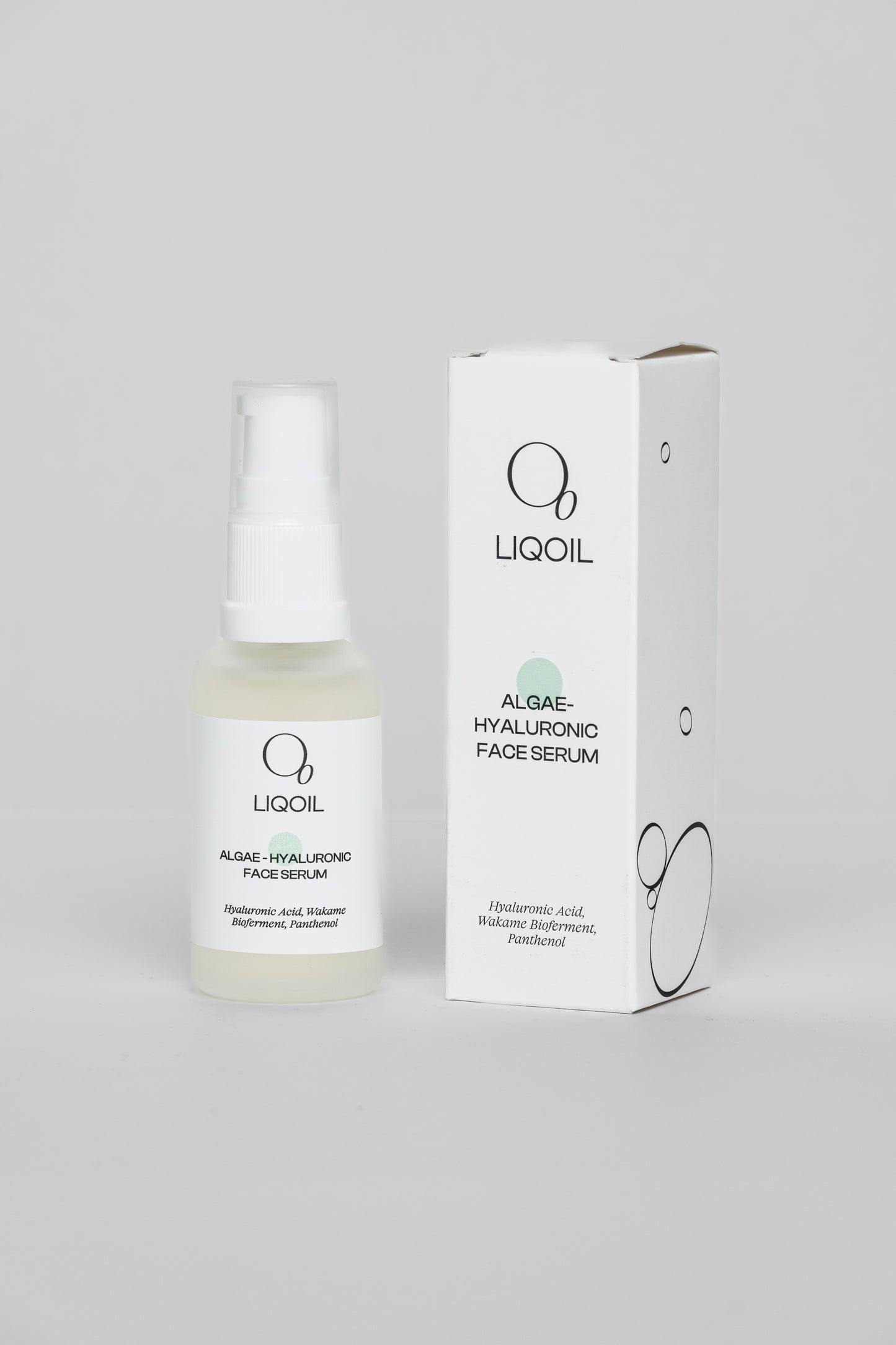 Algae-hyaluronic face serum