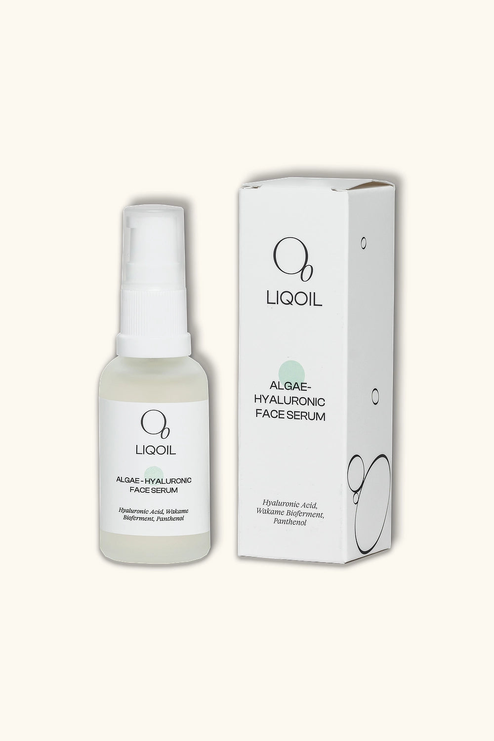 Algae-hyaluronic face serum