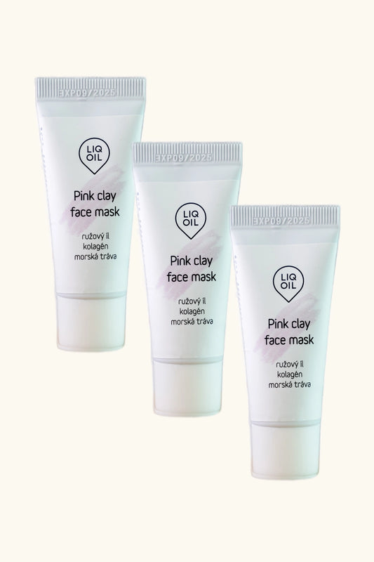 Pleťová maska - Pink clay face mask